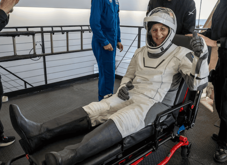 Sunita Williams Returns to Earth