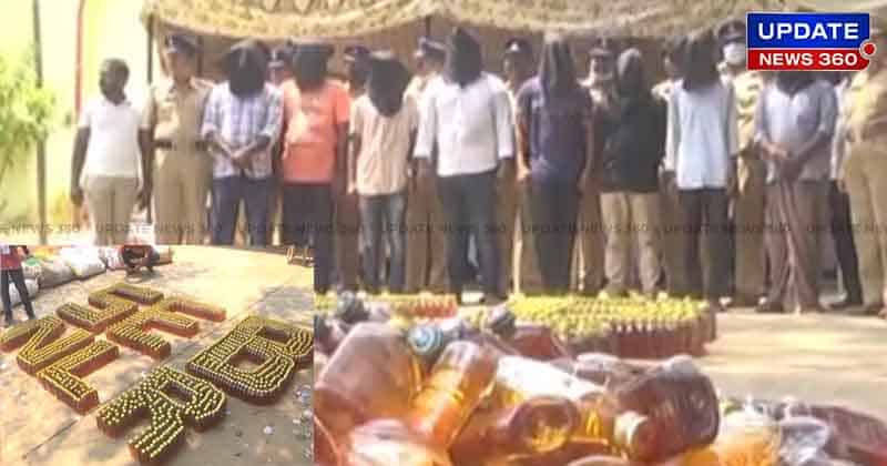 Goa Alcohol Seized -Updatenews360