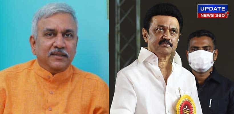 இது முதலமைச்சருக்கு அழகா…? தமிழர்கள் மீது பழி சுமத்த போடும் நாடகம்… CM ஸ்டாலின் மீது பாஜக குற்றச்சாட்டு..!!
