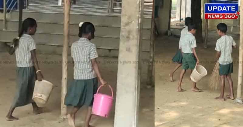 School Students Clean Issue - Updatenews360