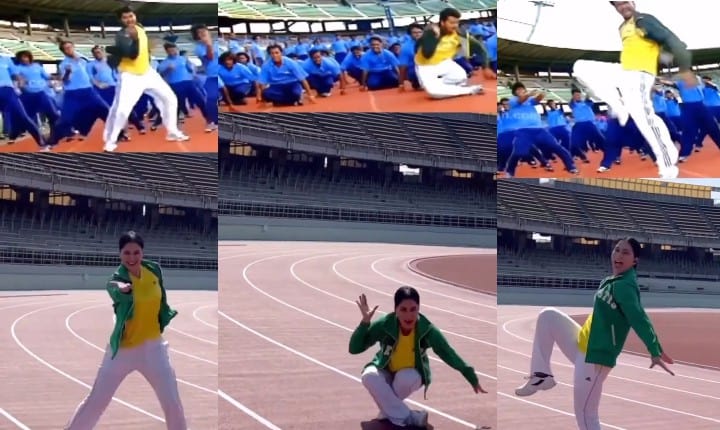 vijay fan dance
