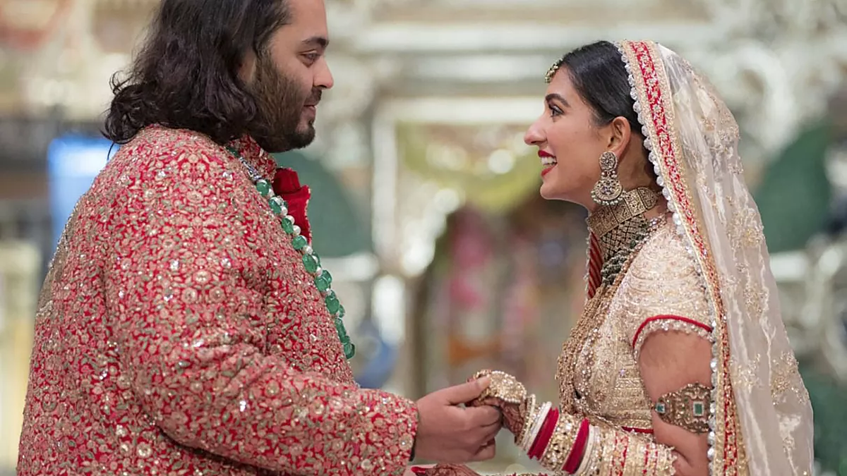 Two arrested in Ambani son's wedding