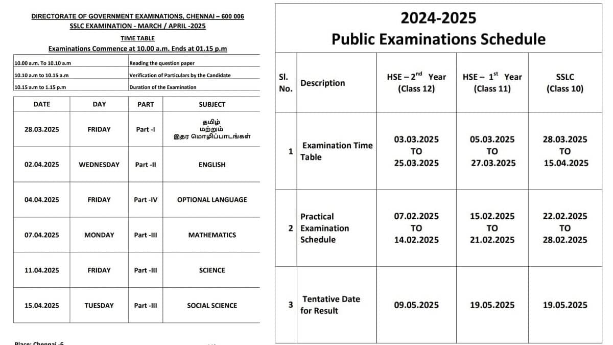 Public exam