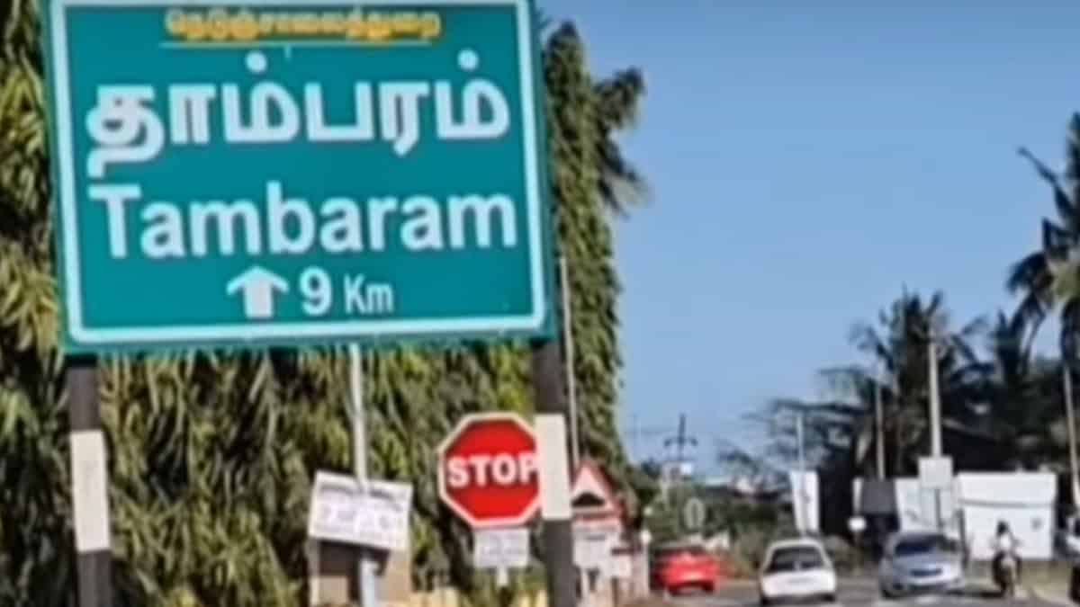 Chain snatching in Tambaram 