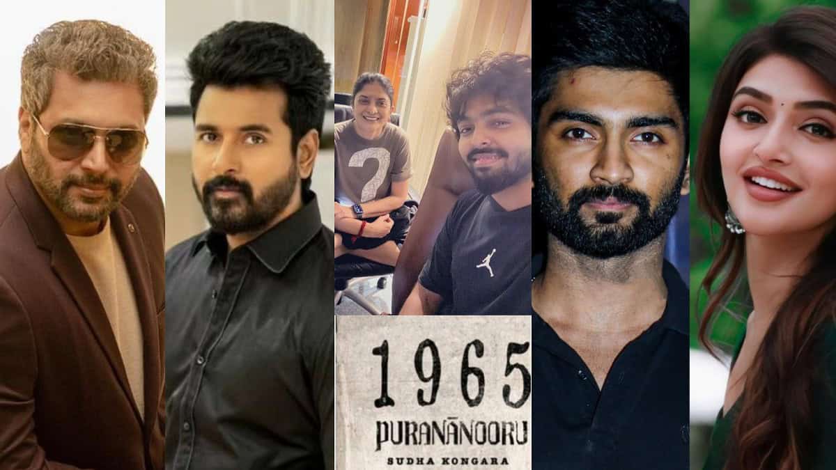 Sivakarthikeyan and Jayam Ravi in Sudha Kongara's film