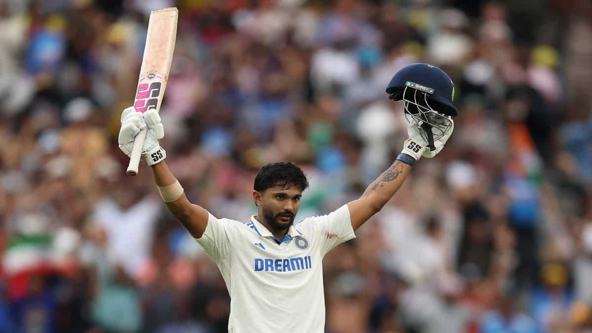 Nitish Kumar Reddy maiden century