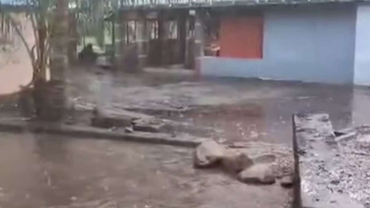 Palani Rain water logged in houses