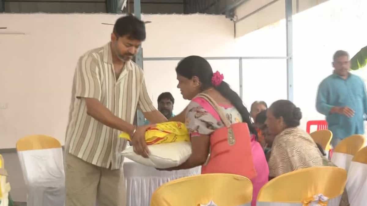 TVK Vijay on cyclone affected people