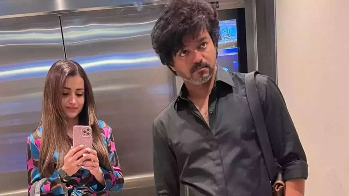 Vijay and trisha Attends Keerthy’s Wedding