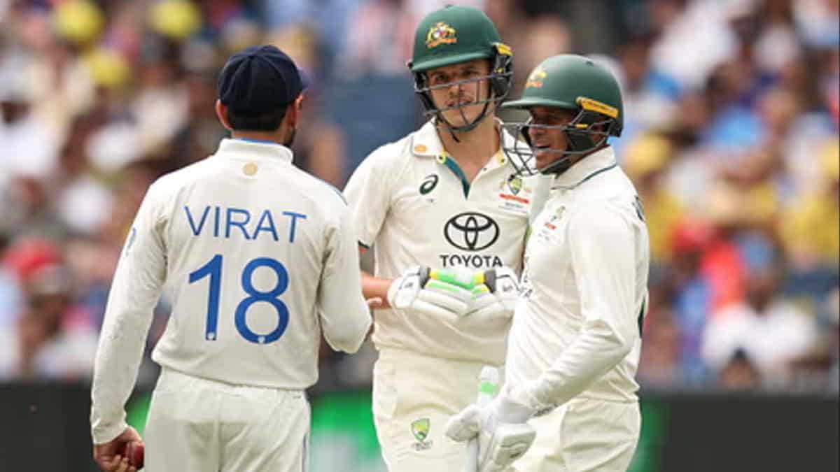 Virat Kohli 4th Test confrontation