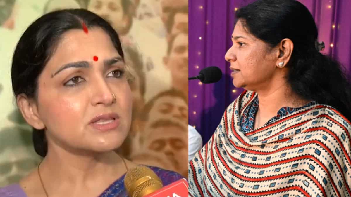 Kushbu about Kanimozhi MP