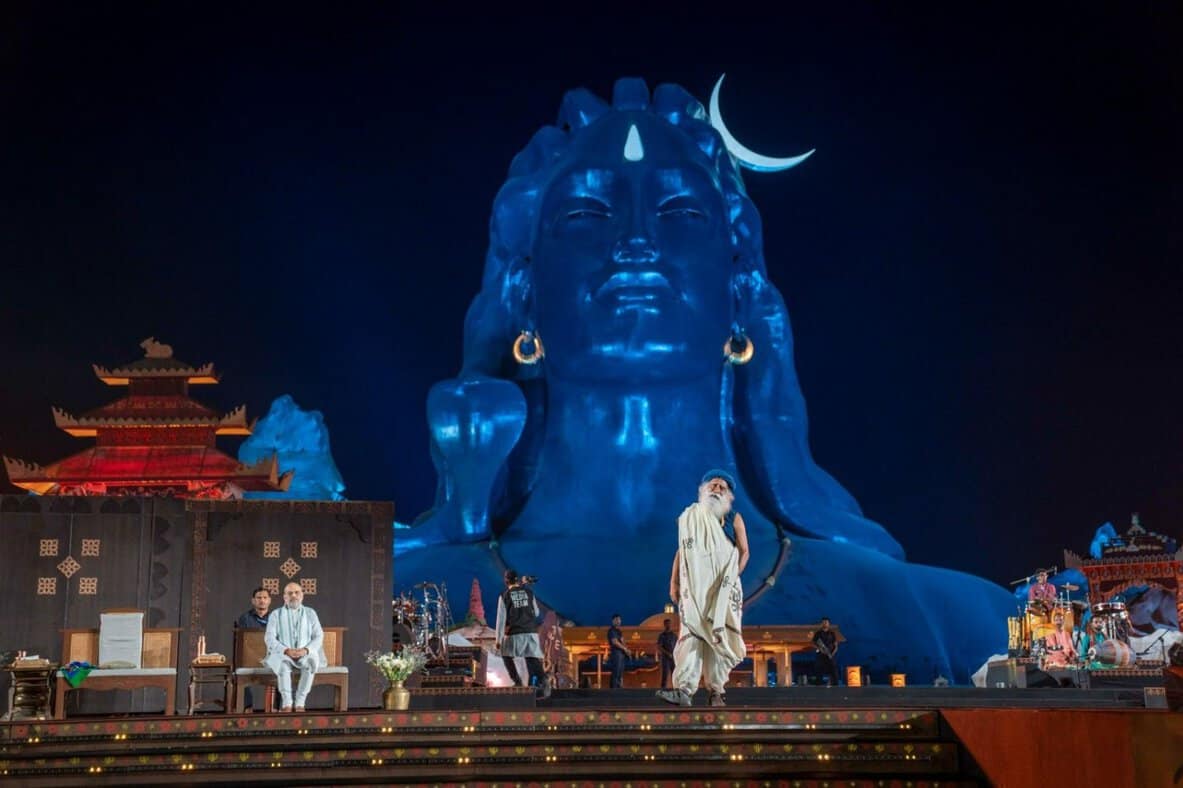 Amit Shah at Isha Mahashivratri