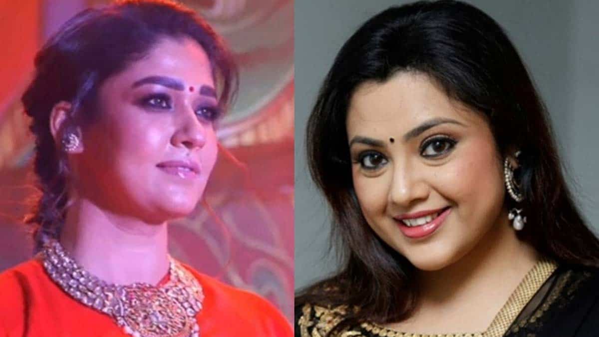 Meena vs nayanthara