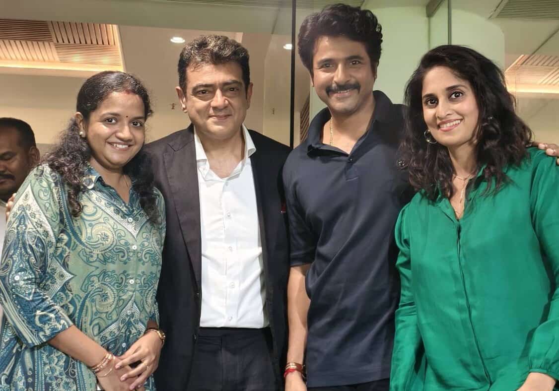 ajith kumar and sivakarthikeyan on csk vs srh match