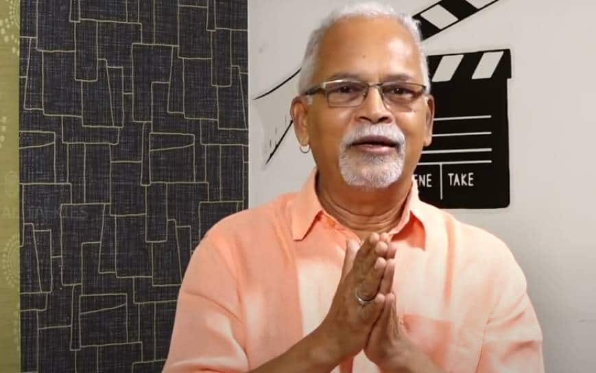 kamal haasan not giving handshake to writer charu niveditha