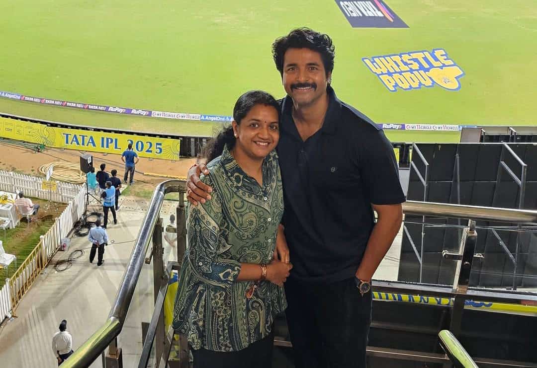 ajith kumar and sivakarthikeyan on csk vs srh match
