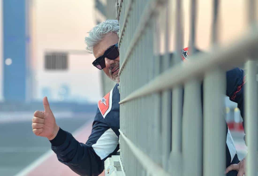 ajithkumar started youtube channel for racing