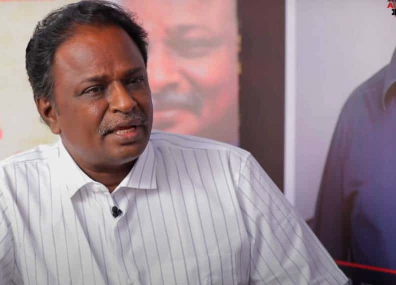 blue sattai maran angry tweet on X page about robo shankar