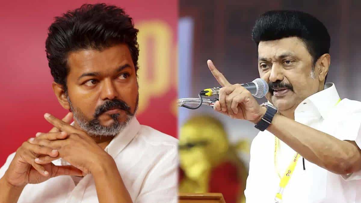 Chief Minister Stalin is telling blatant lies without any conscience.. TVK Leader Vijay Condemns