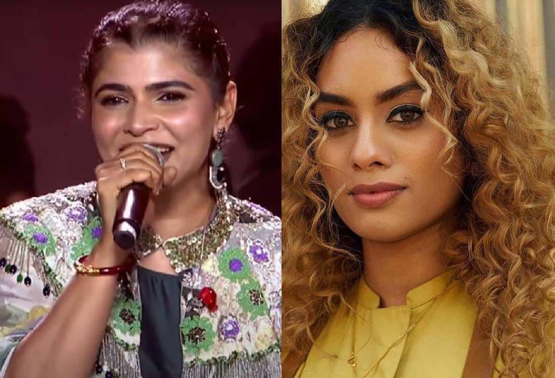 chinmayi covers the audience by singing mutha mazhai song in thug life