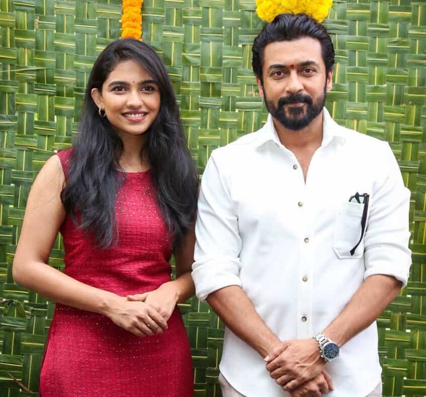 mamitha baiju acting in suriya 46 movie as heroine