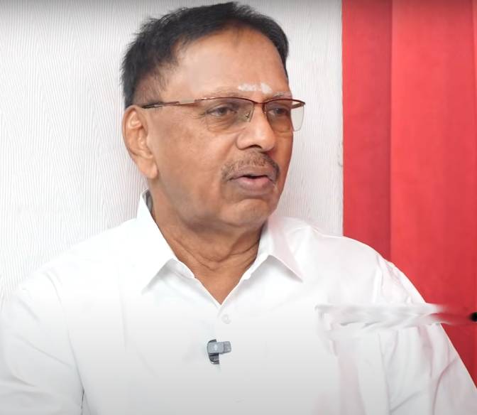 tiruppur subramaniam shared the discussion to rb choudary about vijay movie