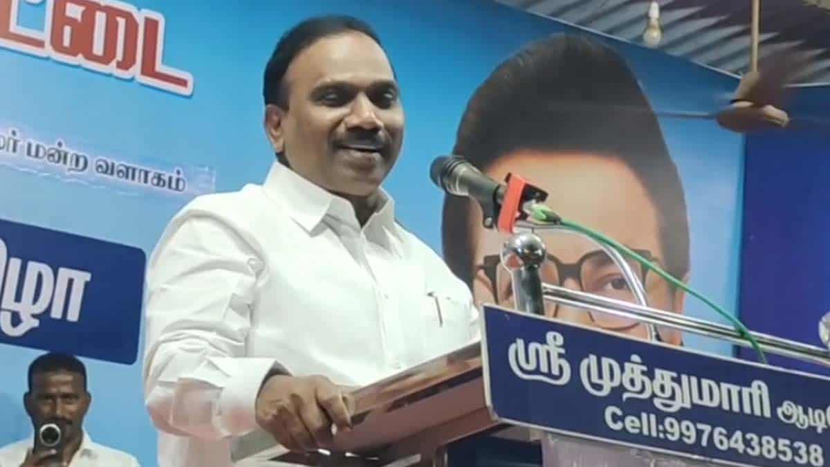 என் மீது வழக்கு போட்ட சிபிஐ அமைப்பை தண்ணி குடிக்க வைத்தவன் நான்… ஆ.ராசா பெருமிதம்!