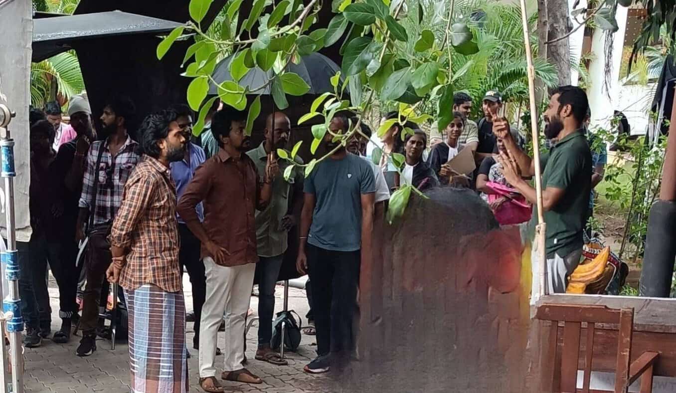 simbu next movie directed by vetrimaaran shooting spot photo leaked