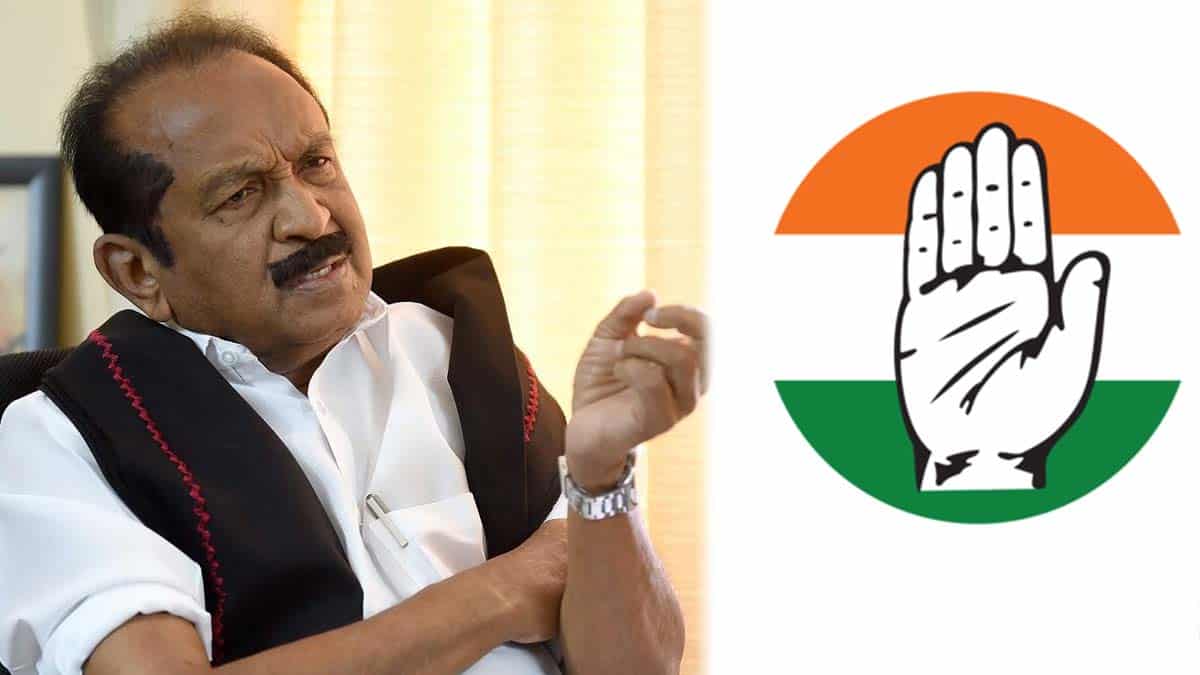 I apologize for Vaiko... the Congress MP who supported him..!!