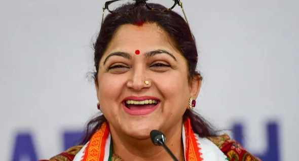 Kushboo selected as tamilnadu bjp vice president 