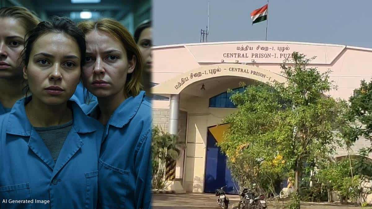Lesbian riot in Puzhal prison.. Female prisoners roaming naked at night..!!