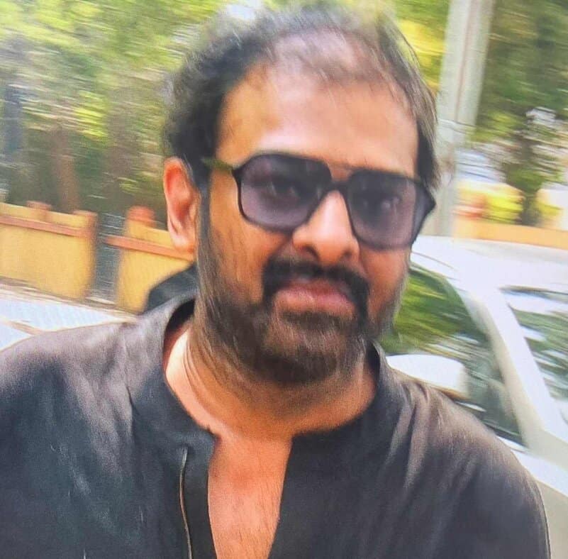 Prabhas gone bald photo viral on internet