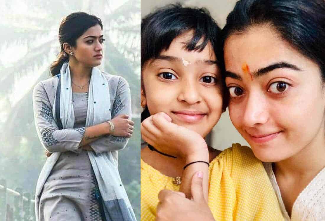 Rashmika mandanna told that she missed seeing her sister 