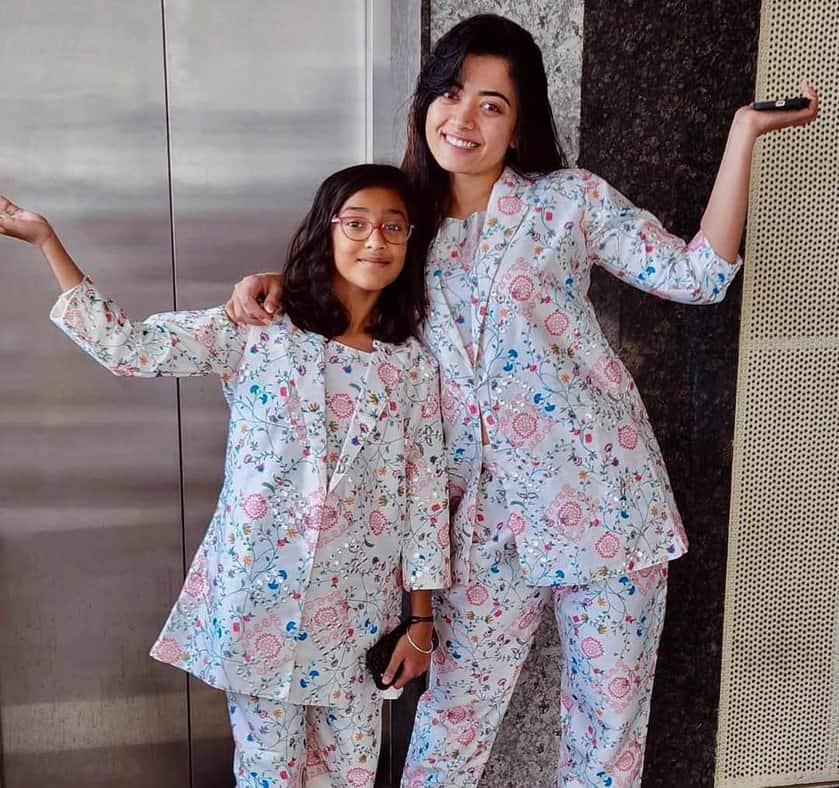 Rashmika mandanna told that she missed seeing her sister