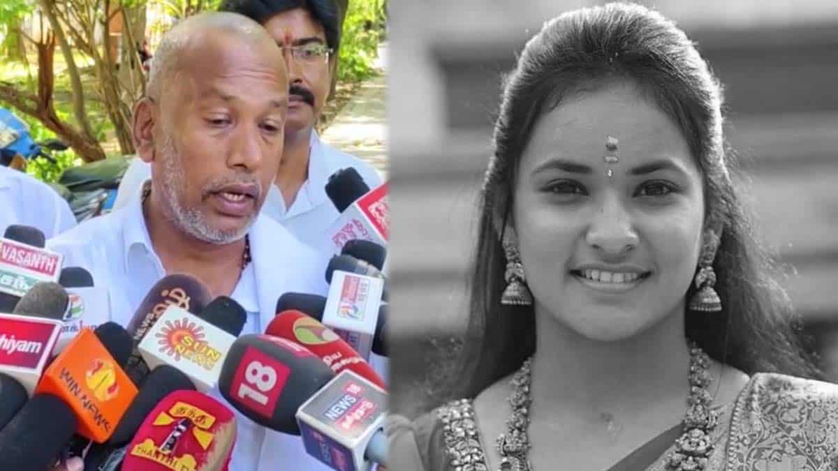 Rithanya Suicide case Father Annadurai in tears