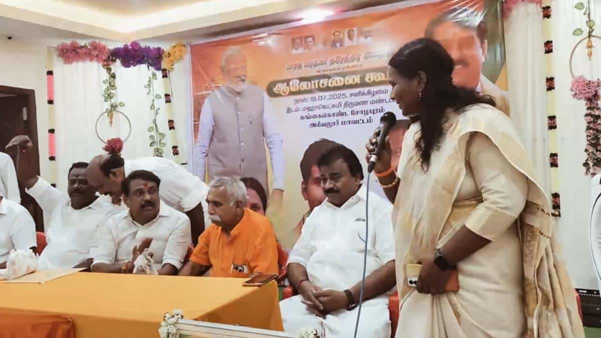 The future Deputy Chief Minister... the BJP executive who made Nainar nervous!