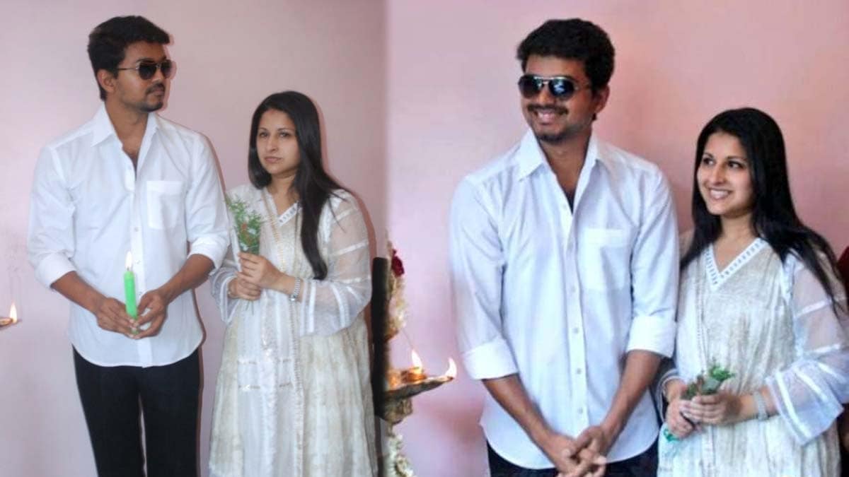 Vijay and Sangeetha Marriage Day