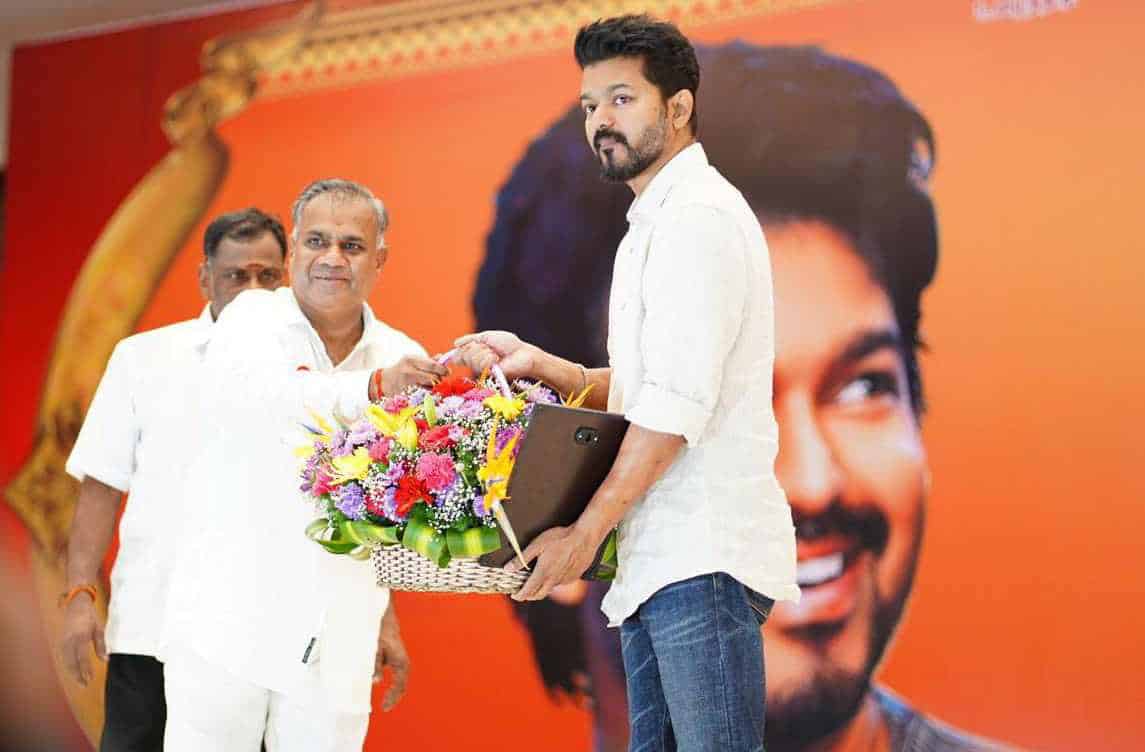 Bussy anand acted in jana nayagan movie