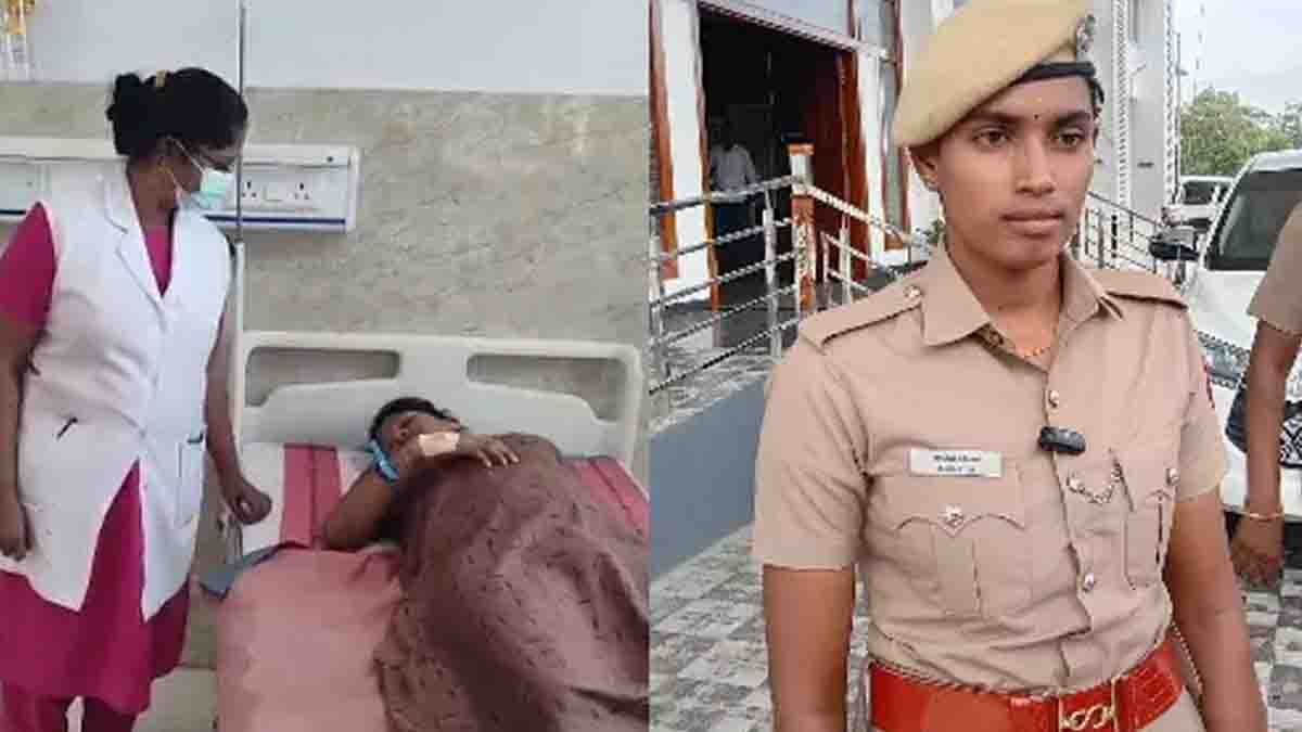 Childbirth in an auto... The bravery of the policeman who saved the mother and baby!