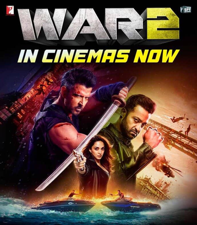 War 2 movie collection report worldwide