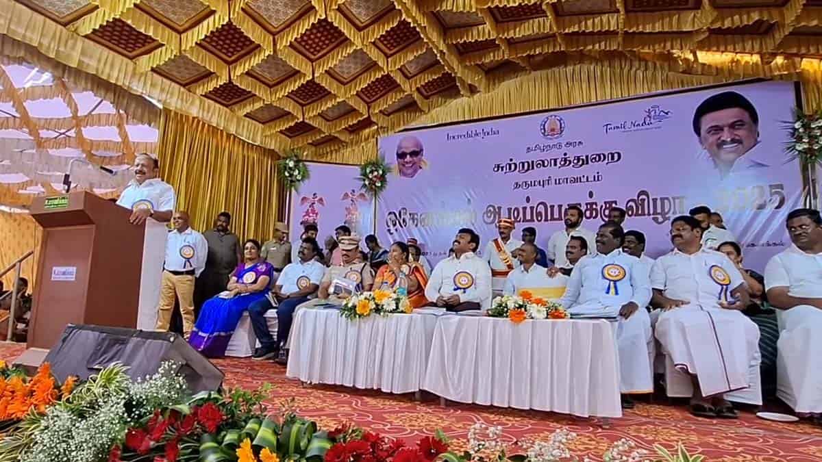 சின்னய்யா என்ன உரிமையை மீட்க போறாரு? ஜிகே மணி முன்பு அன்புமணியை விமர்சித்த திமுக அமைச்சர்!!