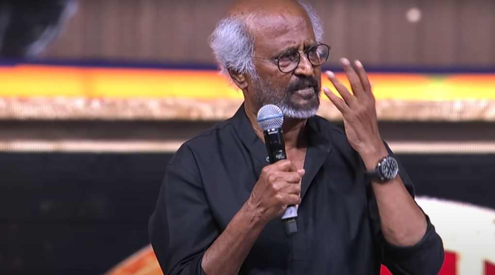 Rajinikanth body shaming soubin shahir inn coolie function