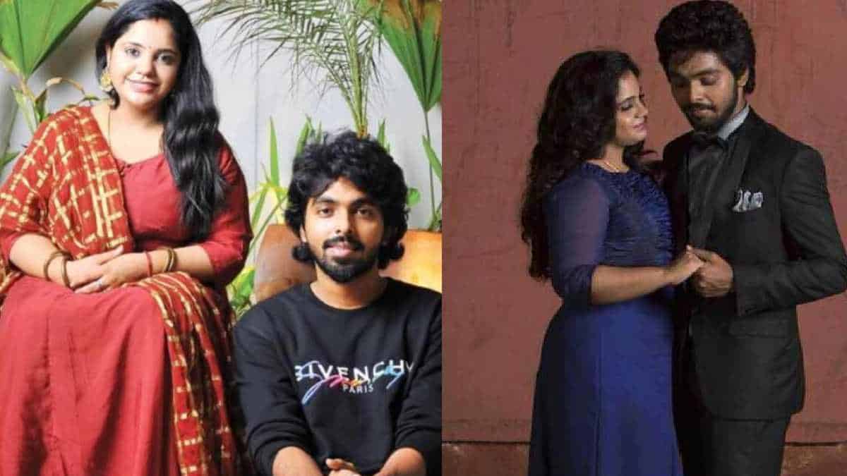 Saindhavi congratulate  gv prakash for national award