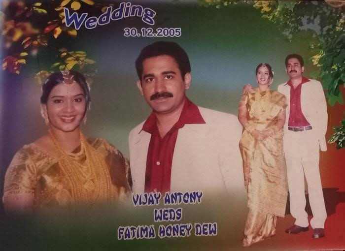 Vijay antony marriage photo viral on internet