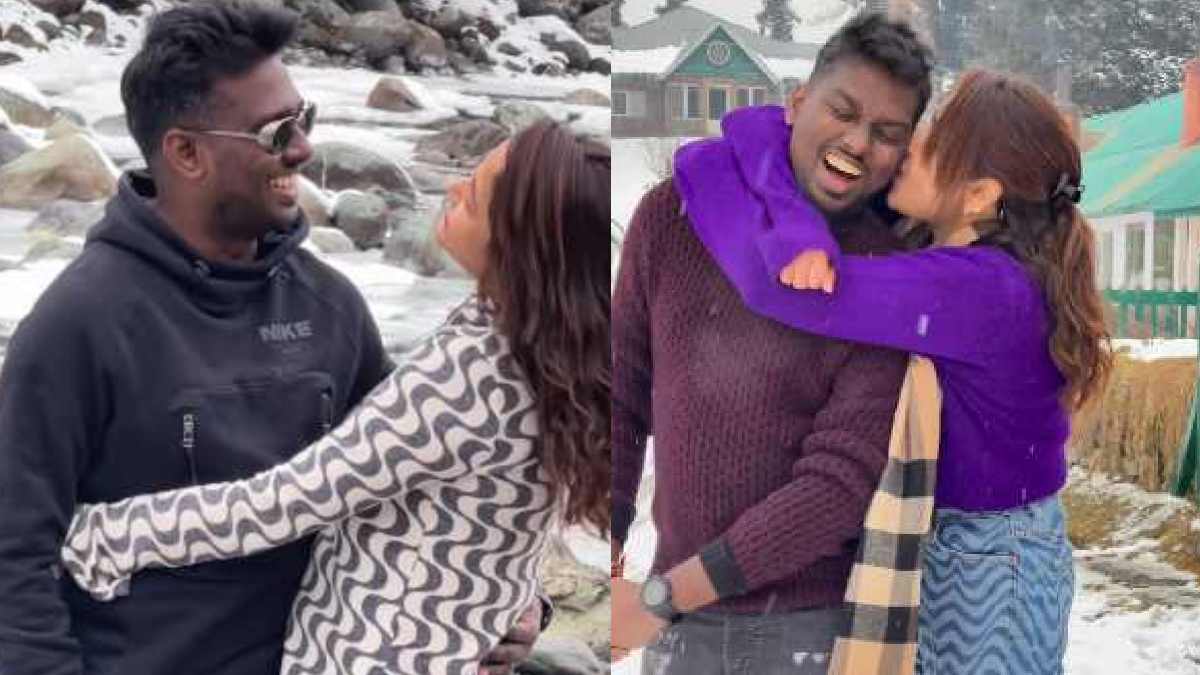 Atlee romance with his wife video viral on internet