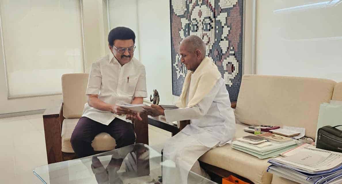 Ceremony for Ilaiyaraaja by tamilnadu government