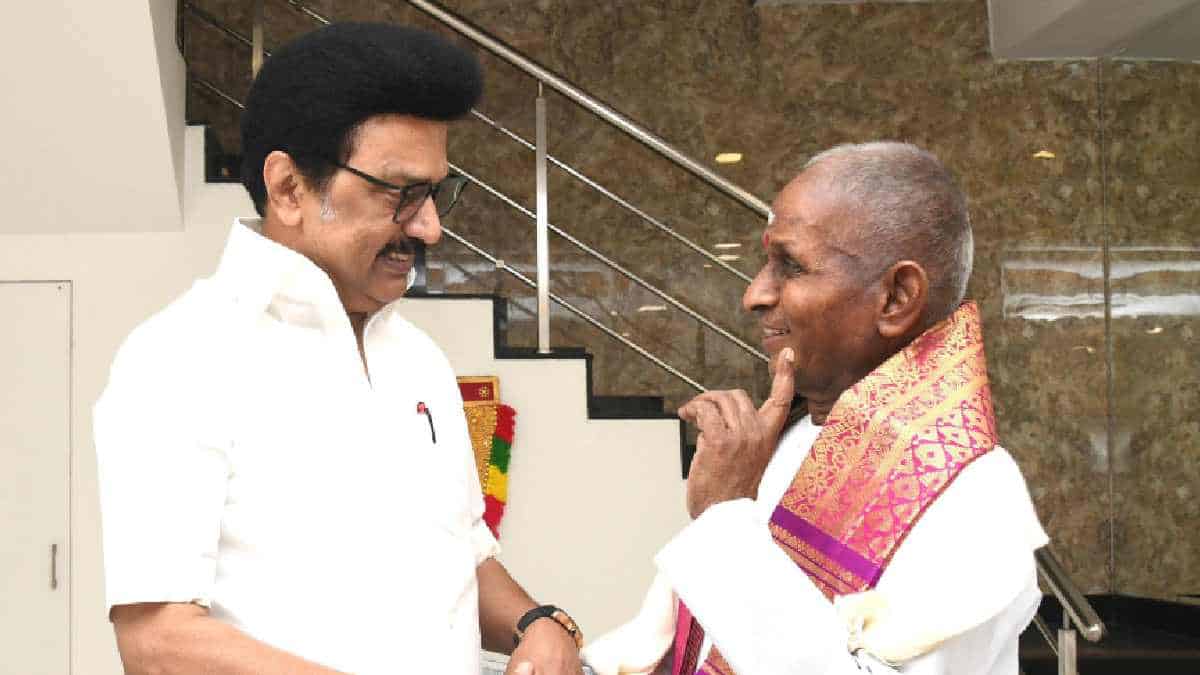 Ceremony for Ilaiyaraaja by tamilnadu government