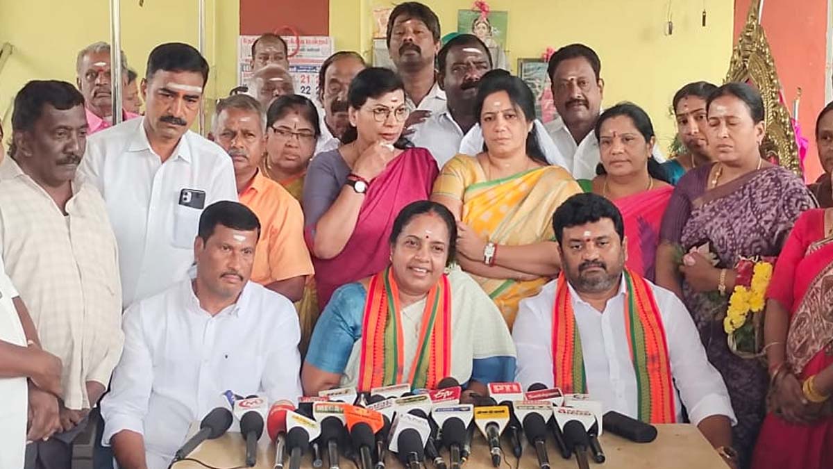 எங்க தலைவர்களை சந்தித்த ஆதாரம் இருக்கா? உங்க பிரேக்கிங் நியூஸ்க்காக நான் பேச முடியது : வானதி தடாலடி!
