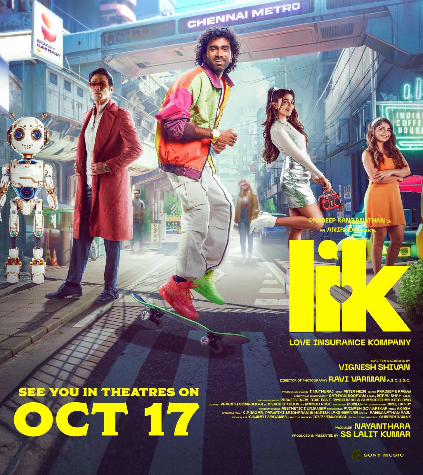 Pradeep ranganathan lik movie postponed from diwali release