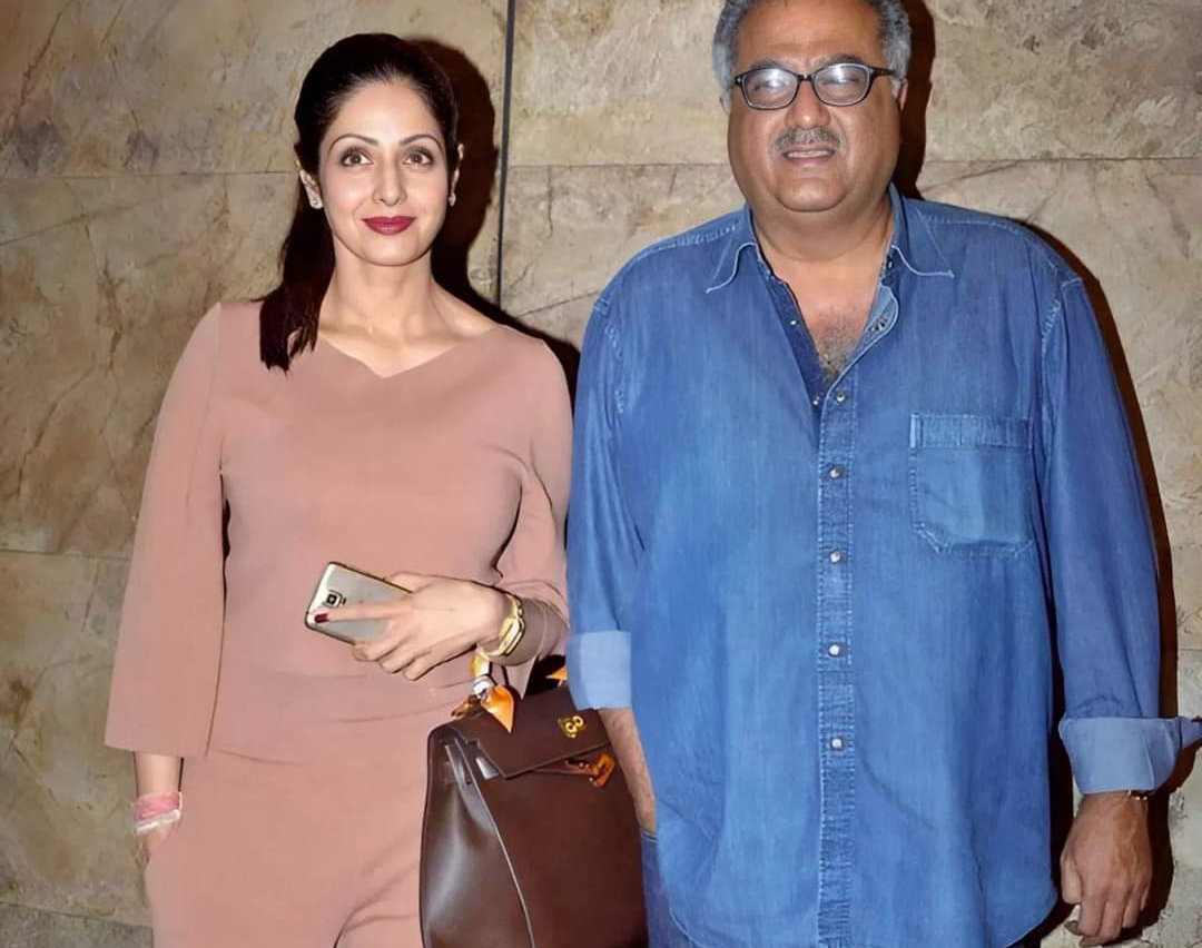 Boney kapoor denied talks of rajamouli about sridevi